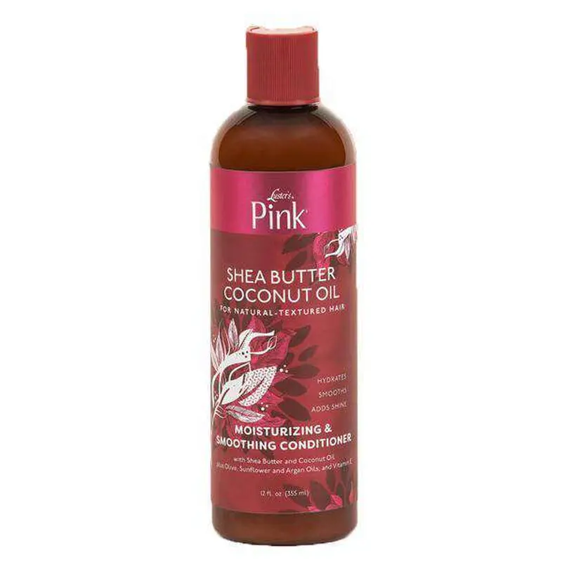 Pink Shea Butter Coconut Oil Moisturizing & Smoothing Conditioner