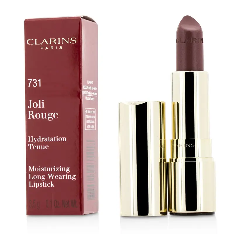 Clarins Joli Rouge (Long Wearing Moisturizing Lipstick) - # 731 Rose Berry  3.5g/0.12oz