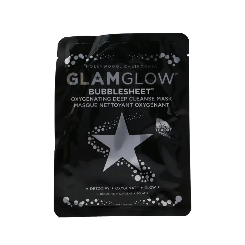Glamglow Bubblesheet Oxygenating Deep Cleanse Mask  1sheet