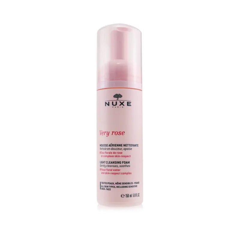 Nuxe Very Rose Light Cleansing Foam - For All Skin Types  150ml/5oz