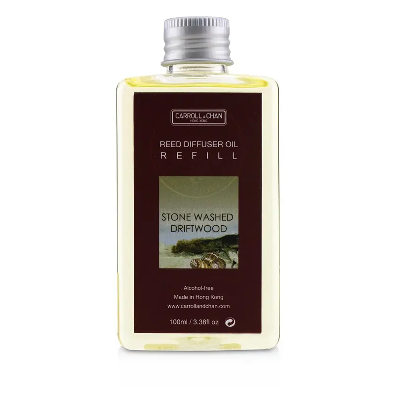 The Candle Company (Carroll & Chan) Reed Diffuser Refill - Stone-Washed Driftwood  100ml/3.38oz