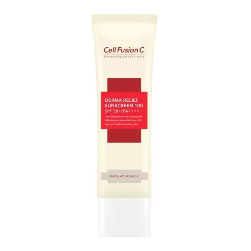 Cell Fusion C Derma Relief Sunscreen 100 SPF50+ PA++++ 50ml