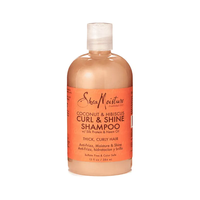 Shea Moisture Coconut & Hibiscus Curl & Shine Shampoo