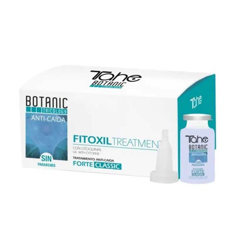 Tahe BOTANIC TRICOLOGY-FITOXIL-FORTE CLASSIC HAIR LOSS TREATMENT 5X10ML  Fixed Size