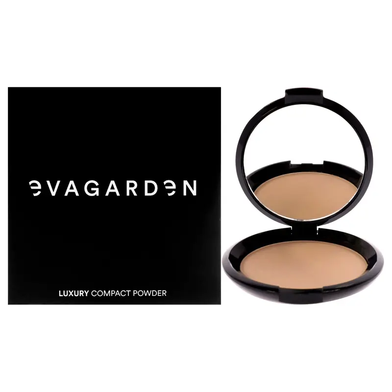 Evagarden Luxury Compact Powder - 886 Light by Evagarden for Women - 0.35 oz Powder