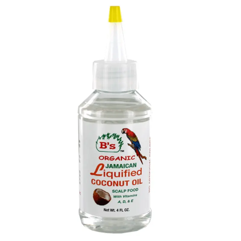 B's Organic Jamaican Liquified Coconut Oil Scalp Food