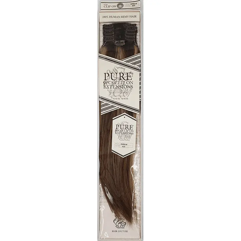 Hair Couture Pure 9PC Straight 18" Clip In Extensions