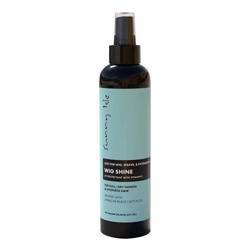 Sunny Isle Just For Wig, Weave & Extensions Wig Shine (8oz)