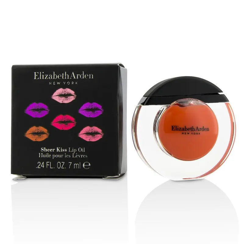 Elizabeth Arden Sheer Kiss Lip Oil - # 03 Coral Caress  7ml/0.24oz