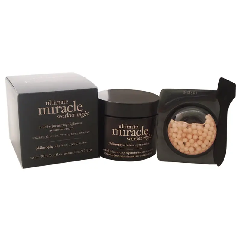 Philosophy Ultimate Miracle Worker Night by Philosophy for Unisex - 1.7 oz Serum