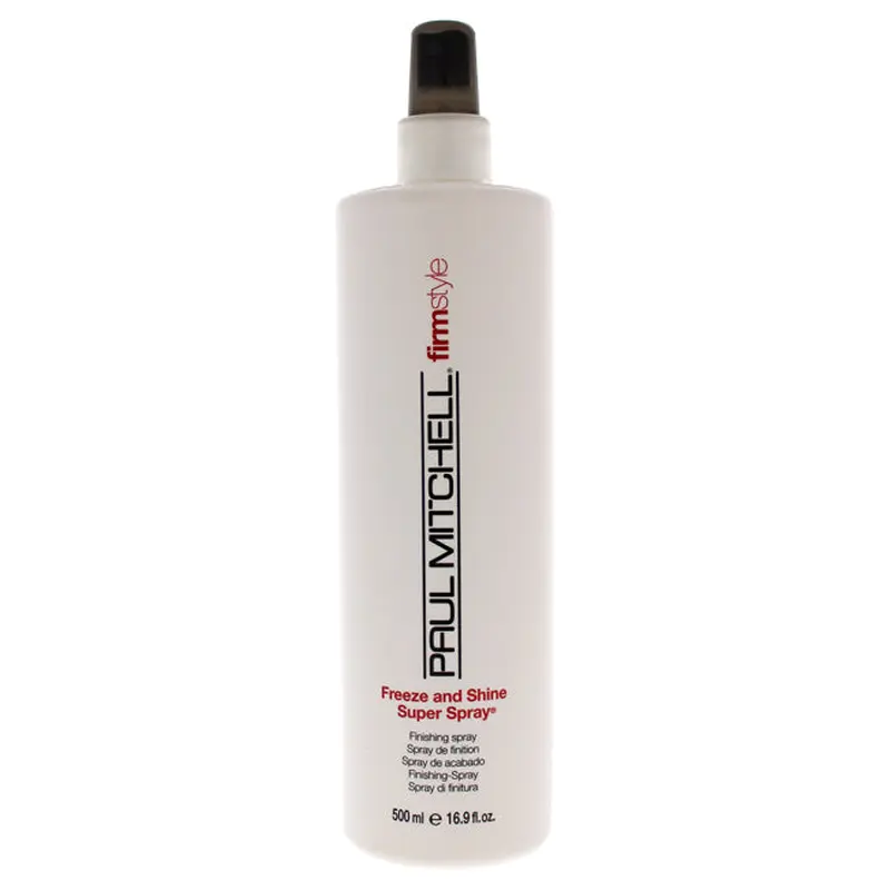 Paul Mitchell Firm Style Freeze and Shine Super Spray by Paul Mitchell for Unisex - 16.9 oz Hair Spray