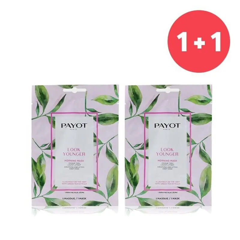 Payot 1+1 SetMorning Mask (Look Younger) - Smoothing & Lifting Sheet Mask     15pcs