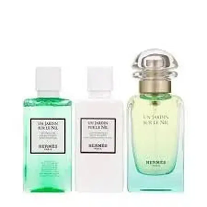 Herms Un Jardin Sur Le Nil Gift Set EDT 50ml + B/Lotion 40ml + S/Gel 40ml