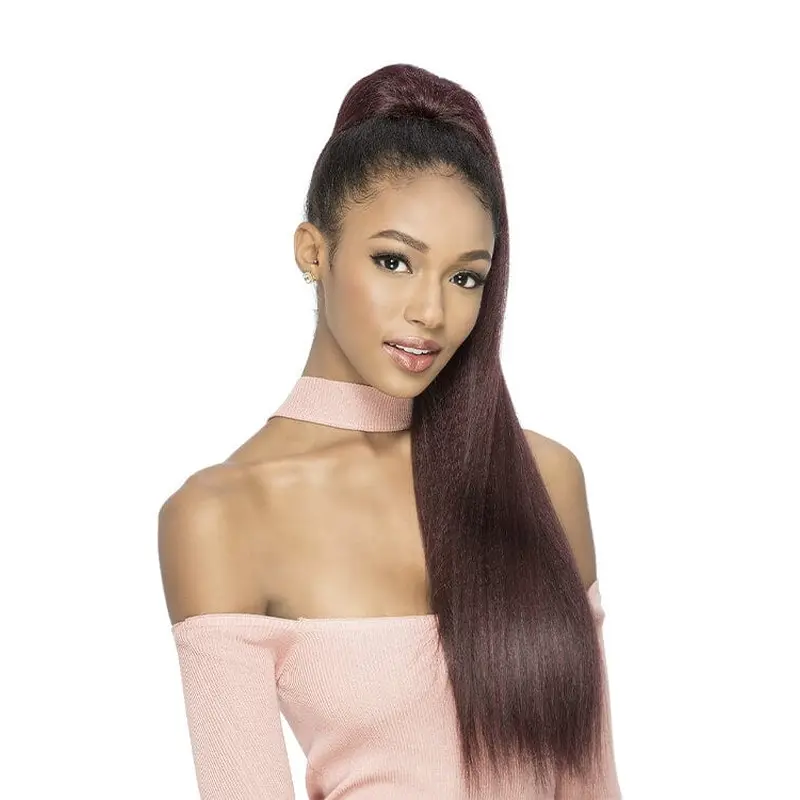 Vivica A Fox PB-Rose 28" Sassy and Classy Drawstring Ponytail Pocketbun Extension