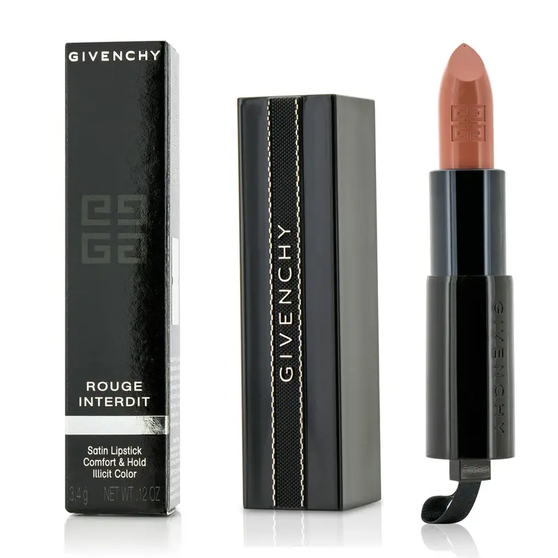 Givenchy Rouge Interdit Satin Lipstick - # 3 Urban Nude  3.4g/0.12oz