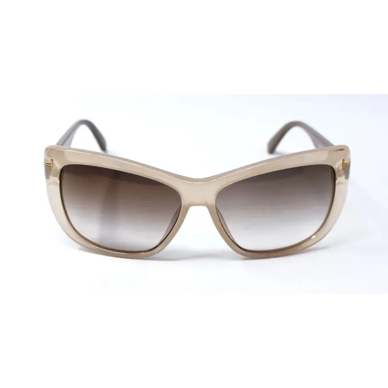 Tom Ford Tom Ford FT0434 Lindsay 57G - Shiny Beige/Brown by Tom Ford for Women - 58-13-140 mm Sunglasses