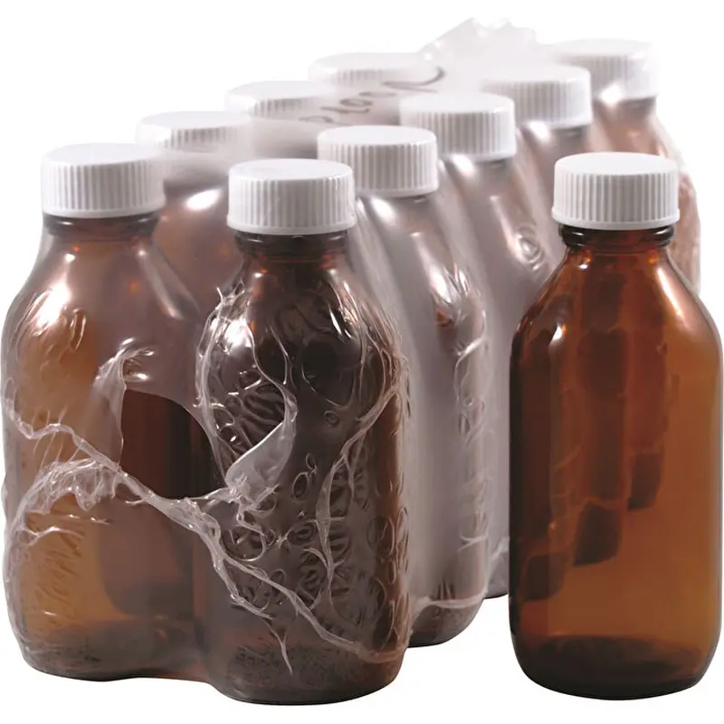 Dispensary & Clinic Items Bottle Glass Amber with Cap 10 Pack 100ml
