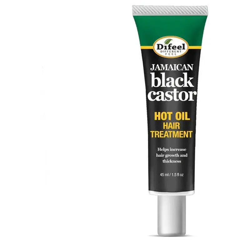 Difeel: Hot Oil Hair Treatment With Jamaican Black Castor Oil 1.5oz