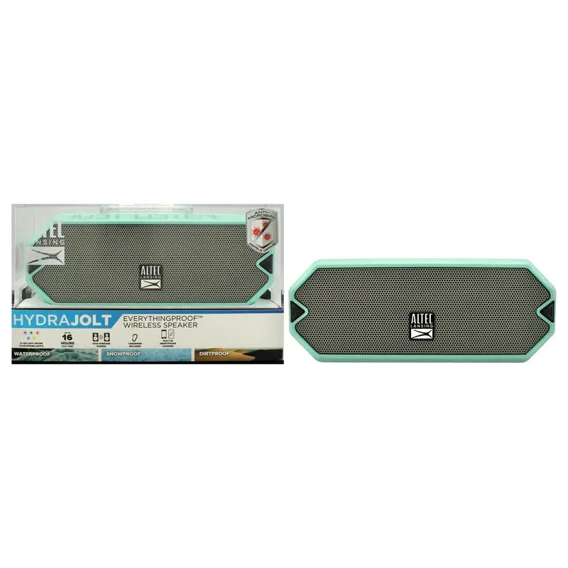 Altec Lansing HydraJolt Everything Proof Speaker - Mint by Altec Lansing for Unisex - 1 Pc Speakers