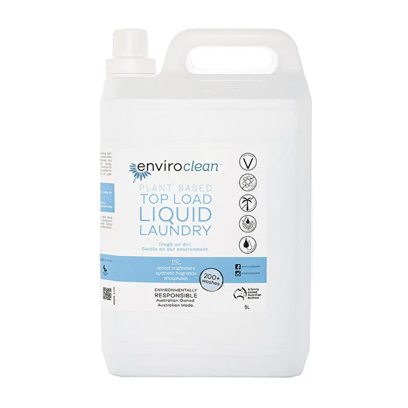 EnviroClean Plant Based Liquid Laundry Top Load 5000ml