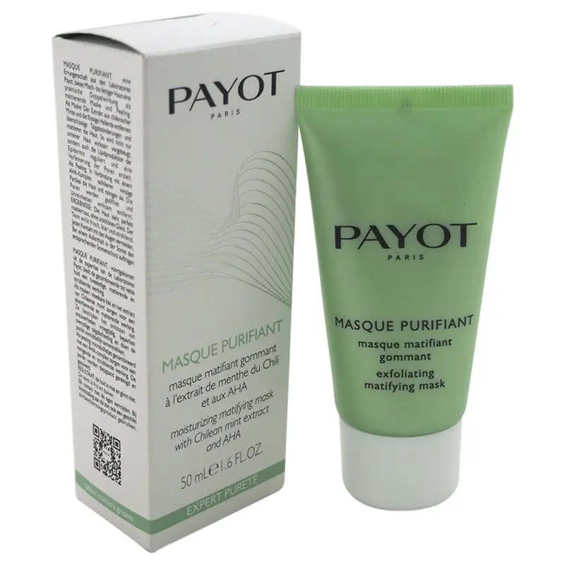Payot Masque Purifiant Moisturizing Matifying Mask by Payot for Women - 1.6 oz Mask