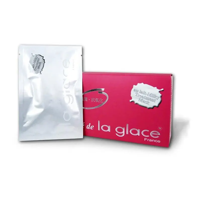 la glace Au lait-Milky Treatment Mask -10 sheet mask  Fixed Size