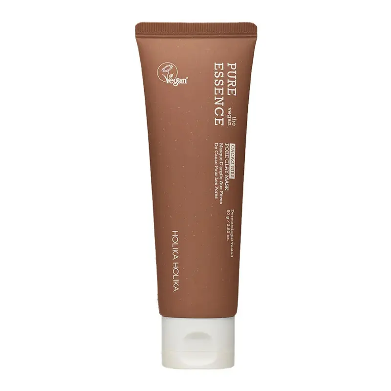Holika Holika Pure Essence The Vegan Cacao Nibs Pore Clay Mask 80g