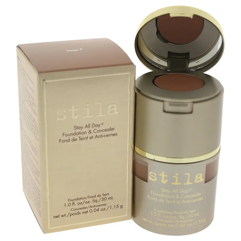 Stila Stay All Day Foundation & Concealer - # 4 Beige by Stila for Women - 1 oz Makeup