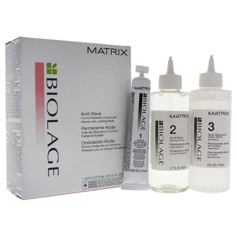 Matrix Biolage Acid Wave Permanent Kit by Matrix for Unisex - 1 Application Hair Perm