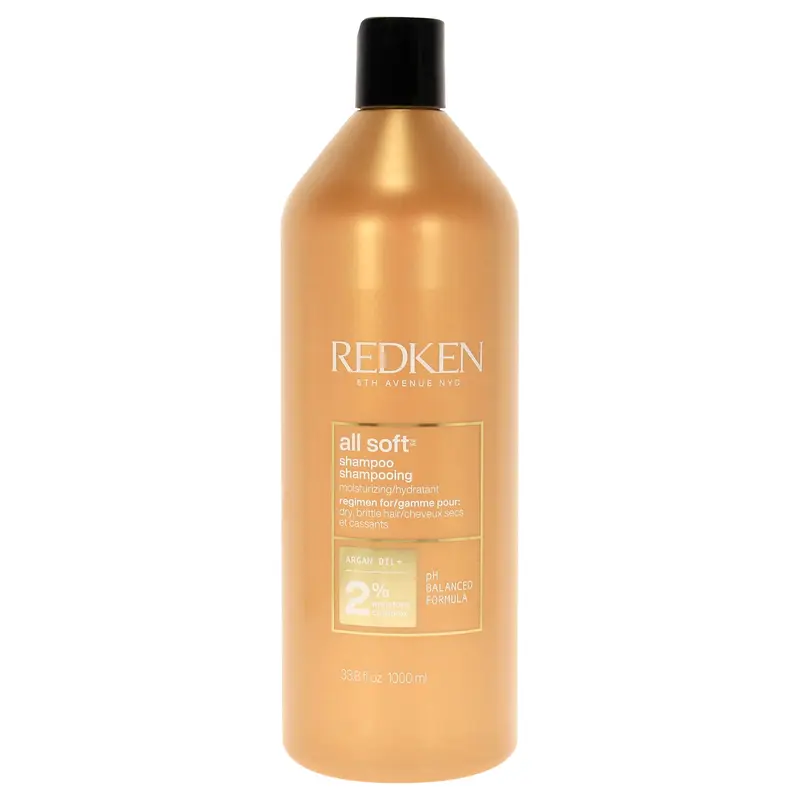 Redken All Soft Shampoo-NP by Redken for Unisex - 33.8 oz Shampoo
