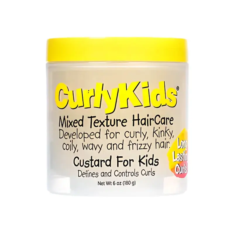 Curly Kids Curly Custard  6 oz | Moisturizing Curl Definition for Kids Natural Hair