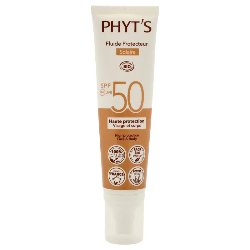 Phyts Sun Protective Fluid SPF 50 by Phyts for Unisex - 3.3 oz Sunscreen