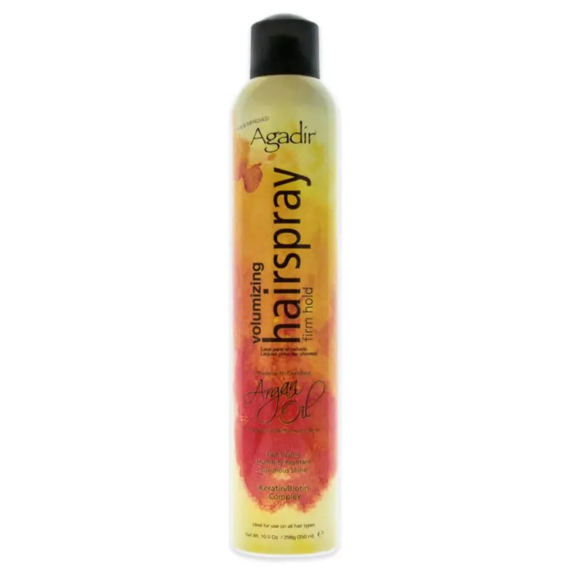 Agadir Argan Oil Firm Hold Hair Spray by Agadir for Unisex - 10.5 oz Hair Spray
