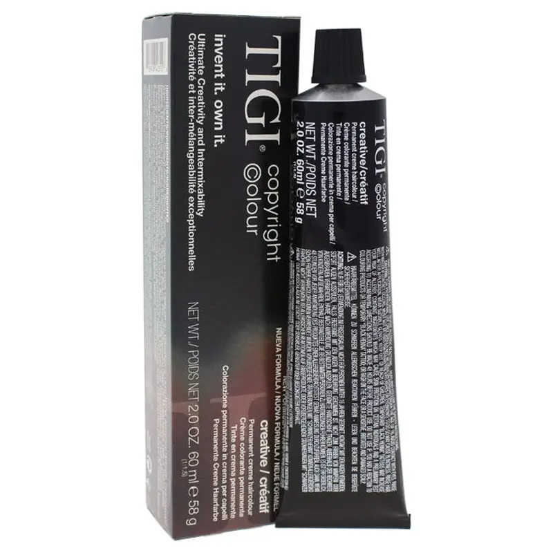 TIGI Colour Creative Creme Hair Color - # 5/35 Light Golden Mahogany Brown by TIGI for Unisex - 2 oz Hair Color