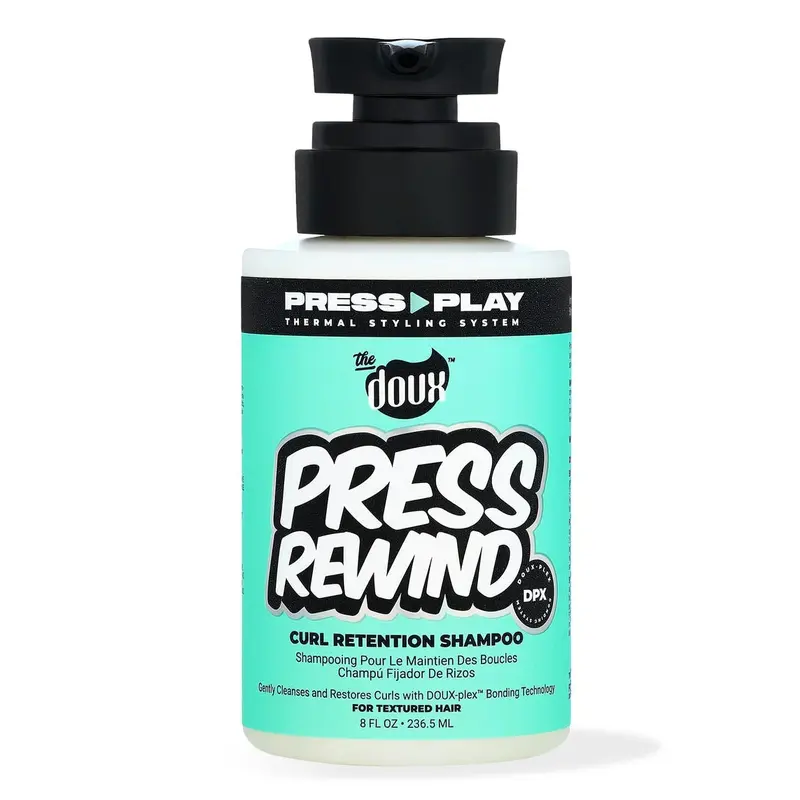 The Doux Press Play Press Rewind Curl Retention Shampoo