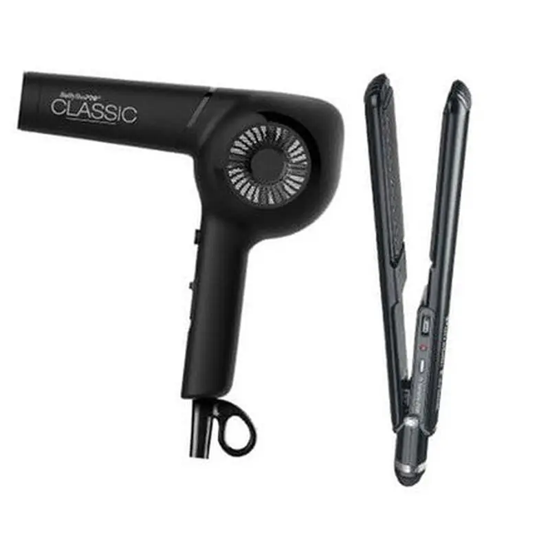 BaBylissPRO Limited Edition Pistol-Grip 1875-Watt Hair Dyer & 1" Flat Iron Gift Box Set