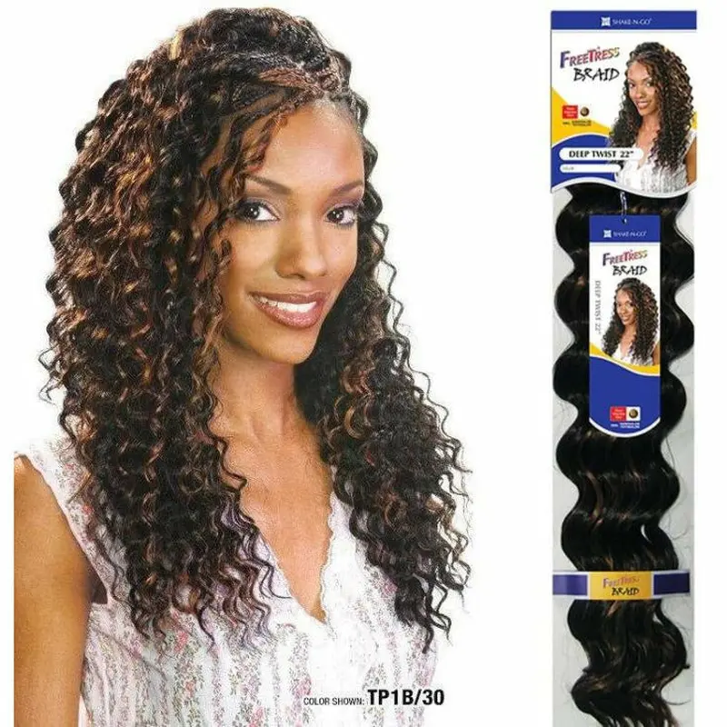 FreeTress: Deep Twist 22" Crochet Braids