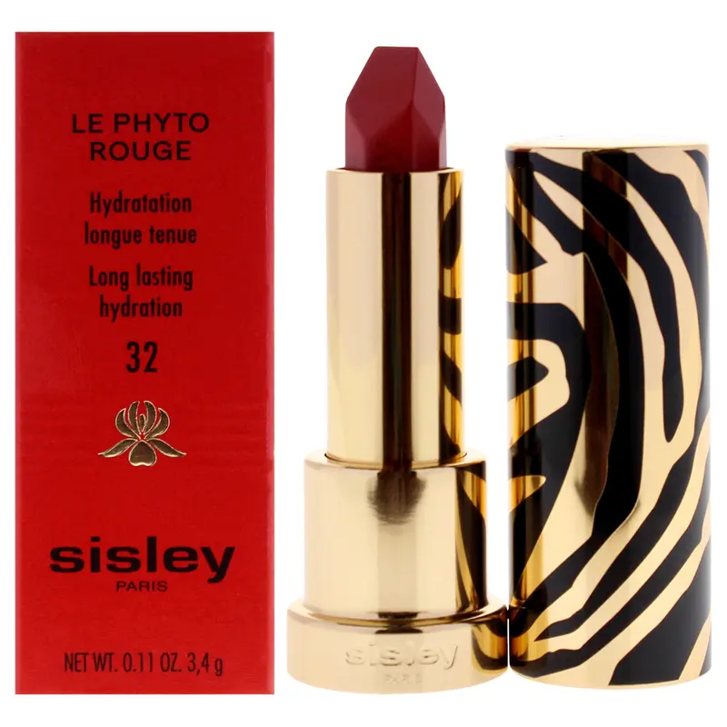 Sisley Le Phyto Rouge Lipstick - 32 Orange Calvi by Sisley for Women - 0.11 oz Lipstick