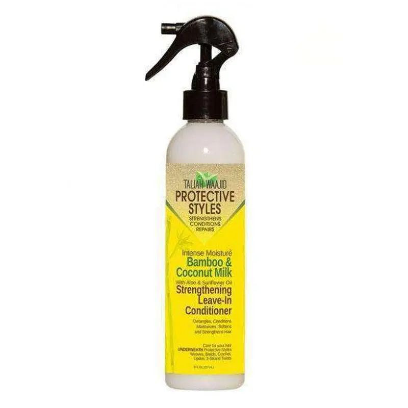 Taliah Waajid Protective Styles Intense Moisture Bamboo & Coconut Milk Strengthening Leave-in Conditioner