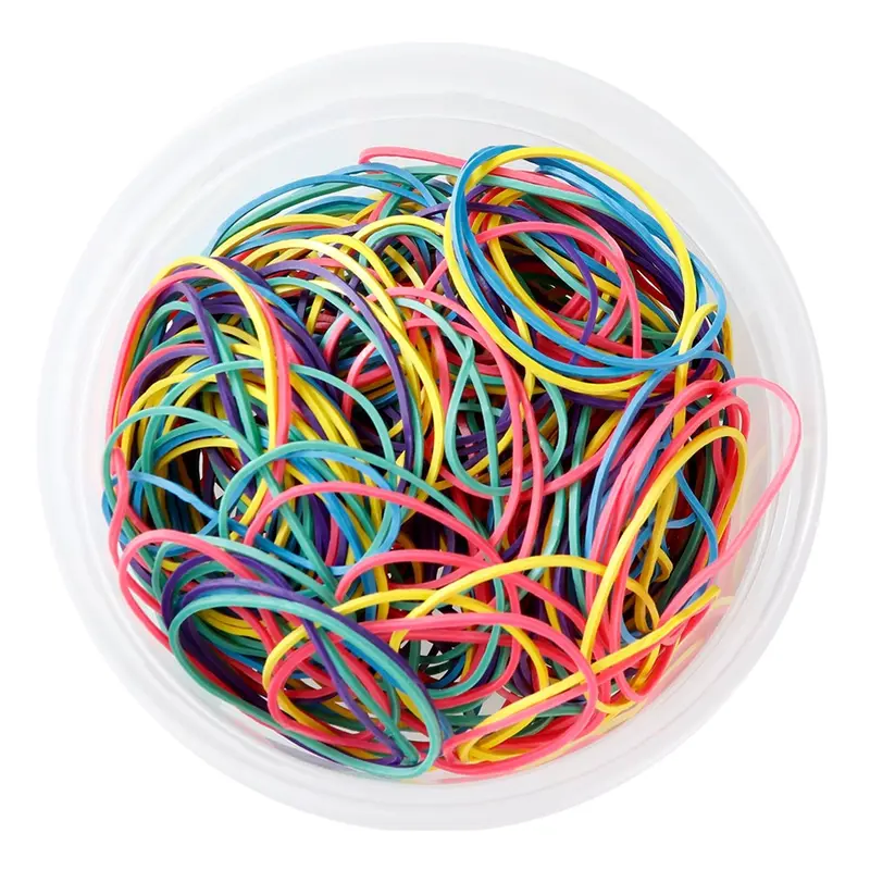 500 Rubber Large Bands - Assorted