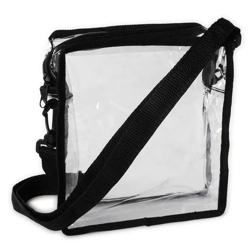 Annie #4941 Clear Long Cosmetic Travel Flight Bag