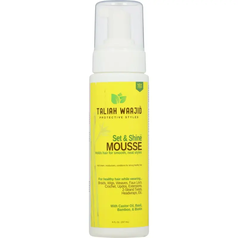 Taliah Waajid Protective Set N Shine Style Mousse 8oz