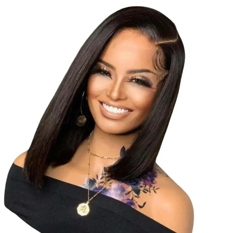 Prime Collection HD Swiss Lace 13x4 Premium Human Hair Frontal Wig- Long Bob
