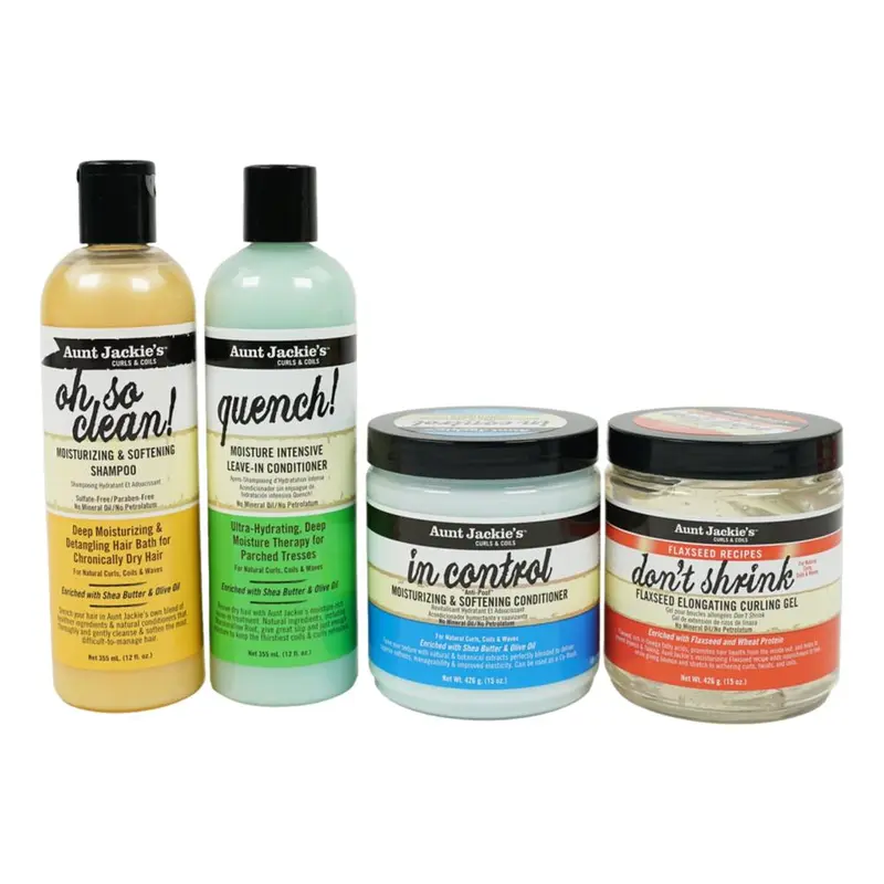 Aunt Jackie's Perfect Wash n Go Bundle
