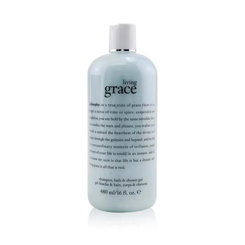 Philosophy Living Grace Shampoo, Bath & Shower Gel  480ml/16oz