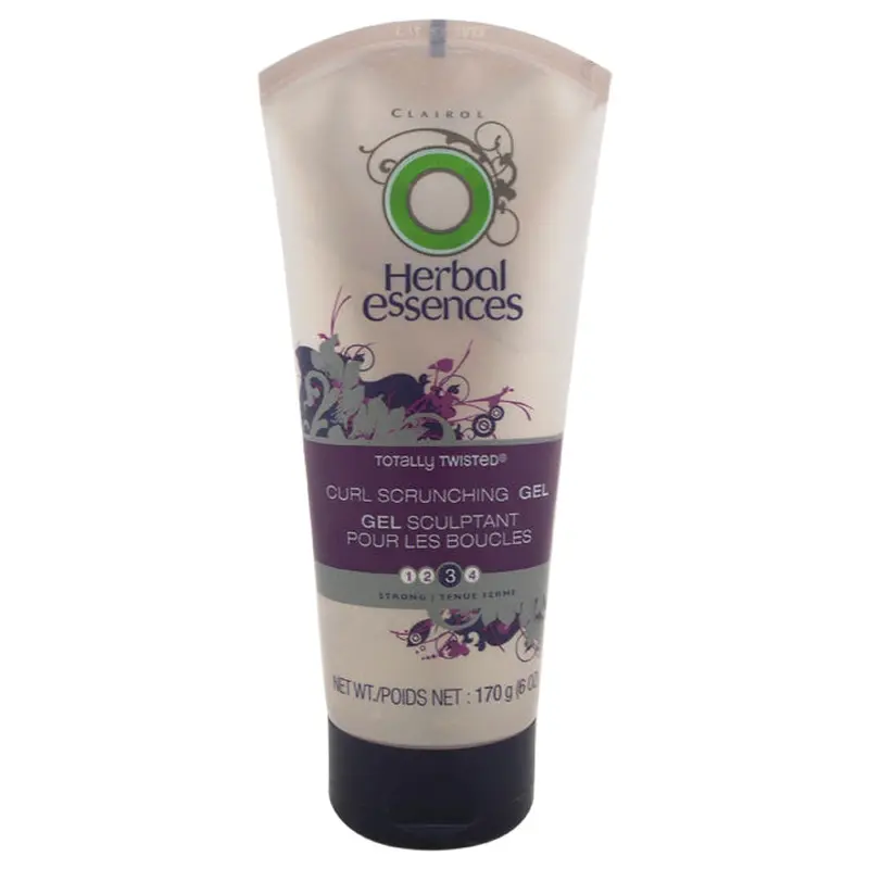 Clairol Herbal Essences Totally Twisted Curl Scrunching Gel by Clairol for Unisex - 6 oz Gel