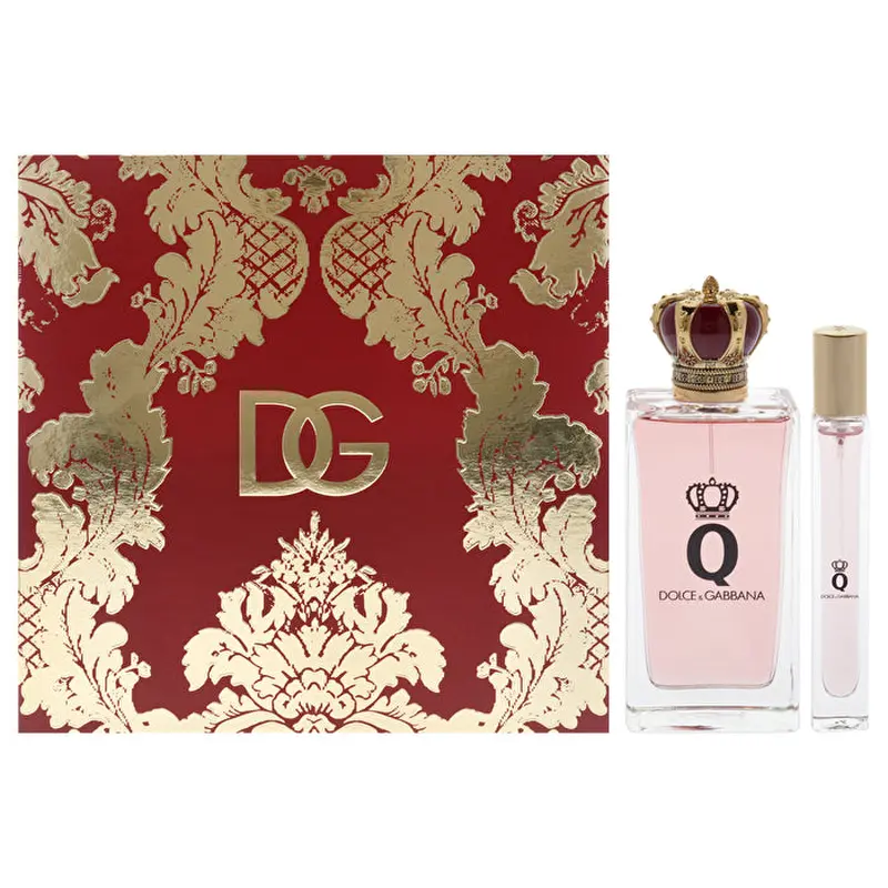 Dolce & Gabbana Q By Dolce And Gabbana For Women - 2 Pc Gift Set Eau De Parfum Spray 10ml/0.33oz Eau De Parfum Spray 100ml/3.3oz