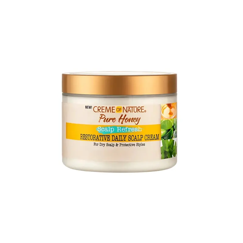 Creme of Nature Pure Honey Restorative Daily Scalp Cream - 4.7 oz