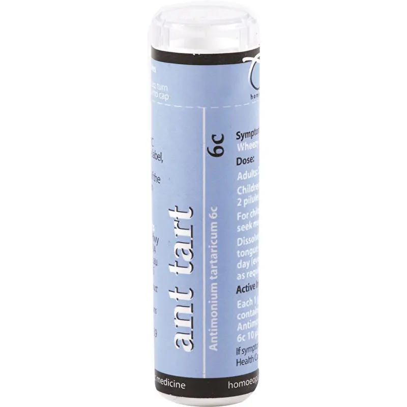 Owen Homoeopathics Ant Tart 120 pilules 6C