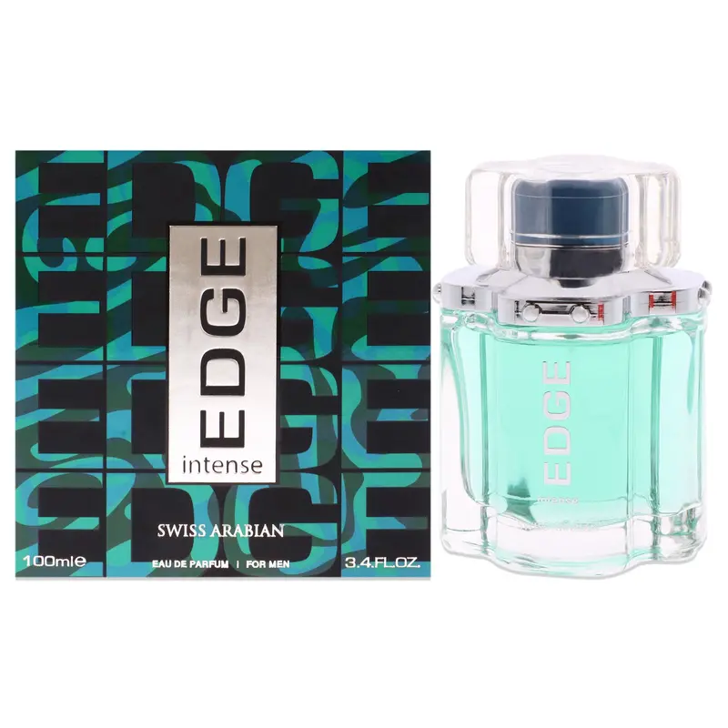 Swiss Arabian EDGE Intense by Swiss Arabian for Men - 3.4 oz EDP Spray